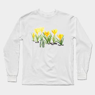 January 31st birthday flower Long Sleeve T-Shirt